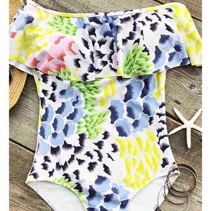 NWT one piece Melodic Blues Cupshe swimsuit